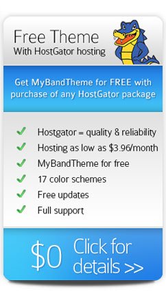 Free MyBandTheme