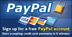 Sign up for a free PayPal account!