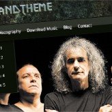 Rock 2 Band Website Skin